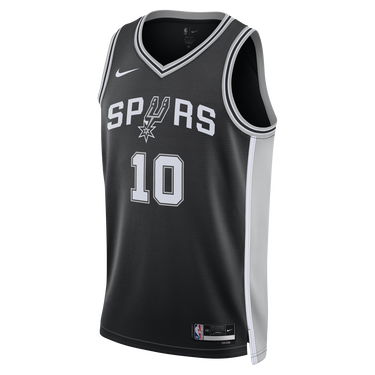 Jersey Nike Dri-FIT NBA Swingman San Antonio Spurs Icon Edition 2022/2023 Sort | DN2022-012, 0