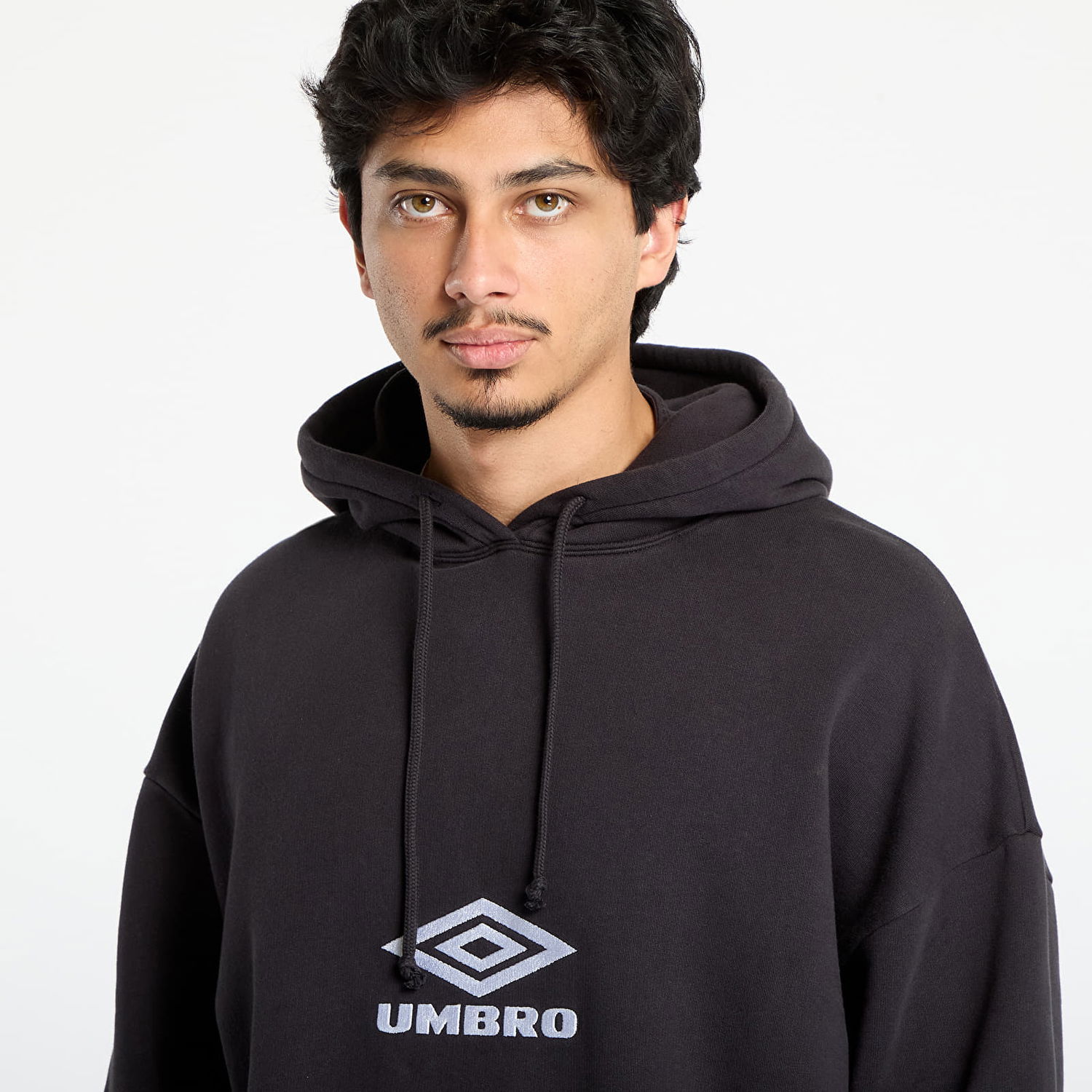 Sweatshirt Umbro Og Logo Mask Hoodie Sort | UBMW0216FA147 BLK0020 New, 1