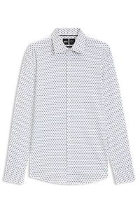 Men's Slim Fit Performance-Stretch Shirt