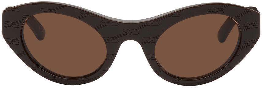 Solbriller Balenciaga Monogram Sunglasses Brun | BB0250S-002, 0