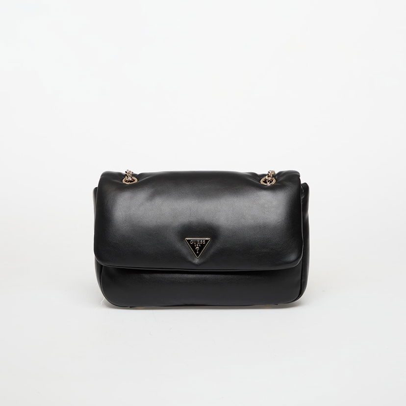 Håndtaske GUESS Sunetra Convertible Xbody Flap Sort | HWNG7534210-BLA