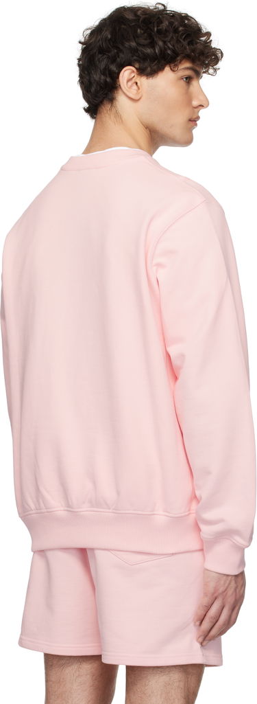 Sweatshirt Casablanca Temple Patch Classic Sweatshirt Lyserød | MPS25-JTP-293-04, 2