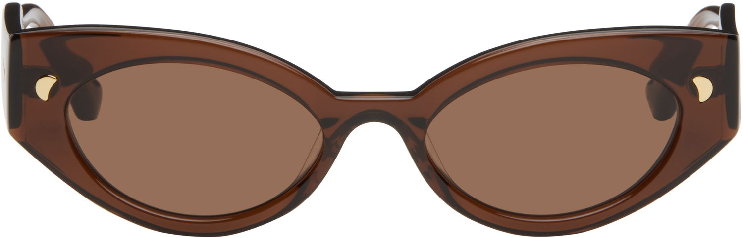 Solbriller Nanushka Nanushka Azalea Sunglasses Brun | NW23CRSG00176, 0