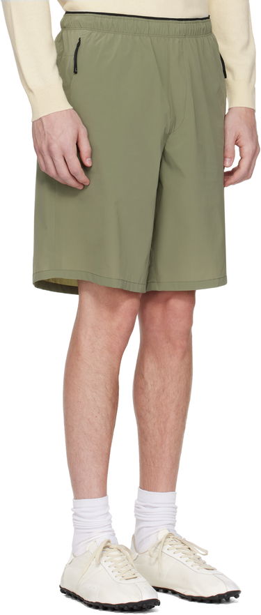 Shorts Moncler Moncler Logo Patch Shorts Sort | K10912B0000759865, 4