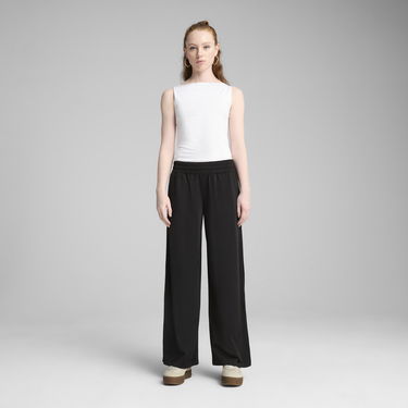 Joggingbukser Puma WARDROBE ESS Snap Button Wide-Leg Pants Sort | 629804_01, 5