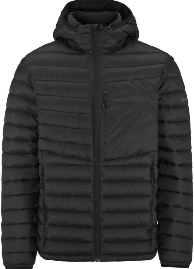Puffer jakke Craft Craft CORE Explore Lt. I Hooded Jacket Sort | 1915260-999000