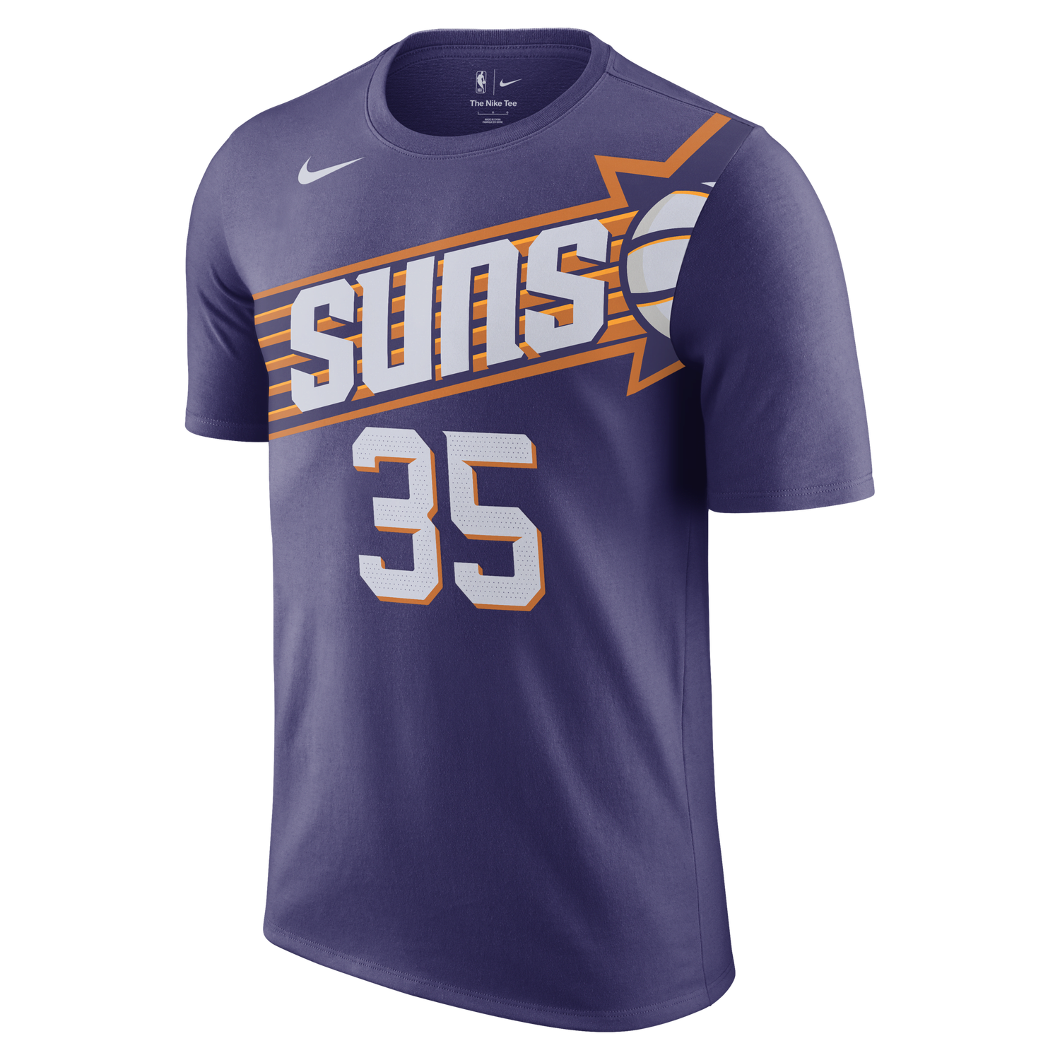 T-shirt Nike NBA Kevin Durant Phoenix Suns Lilla | FD9807-573, 1