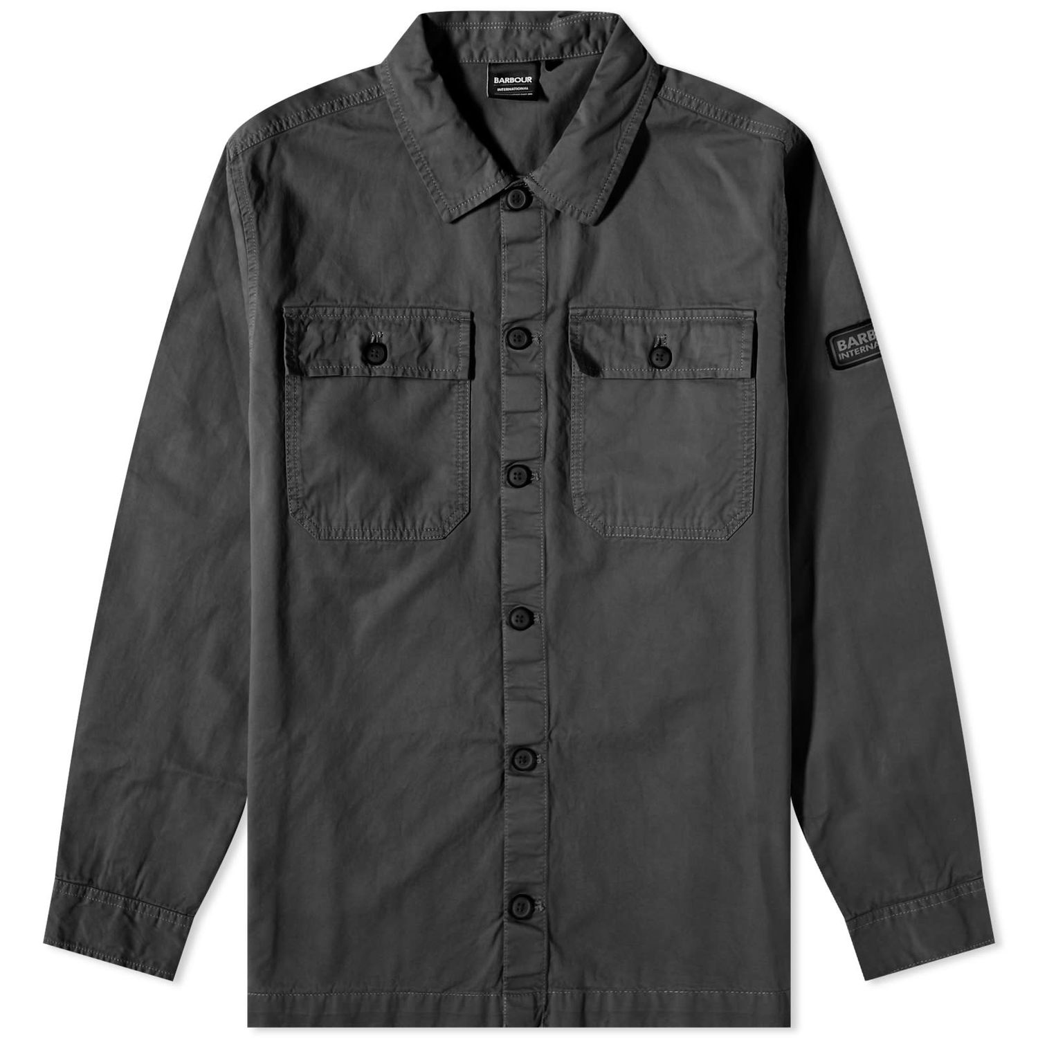 Jakke Barbour Adey Overshirt Sort | MOS0243BK31, 0