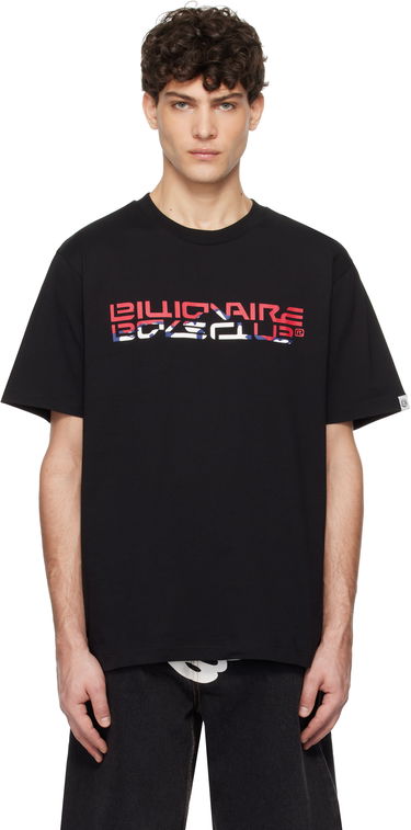 T-shirt BILLIONAIRE BOYS CLUB Boys Club Mountain Logo Graphic T-shirt Sort | B24463, 0