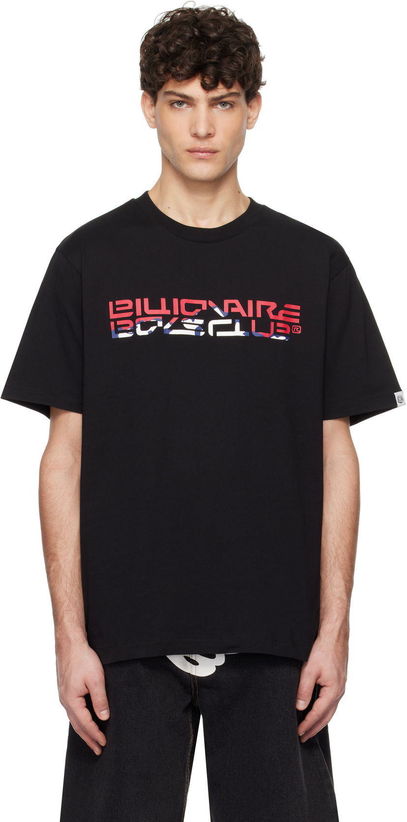 T-shirt BILLIONAIRE BOYS CLUB Boys Club Mountain Logo Graphic T-shirt Sort | B24463