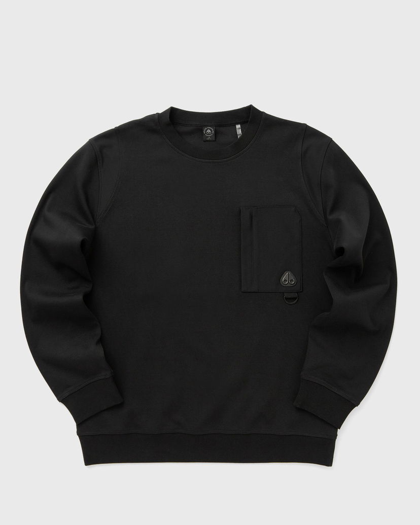 Sweatshirt Moose Knuckles DALON Crew Neck Sweatshirt Sort | M35MS618-292