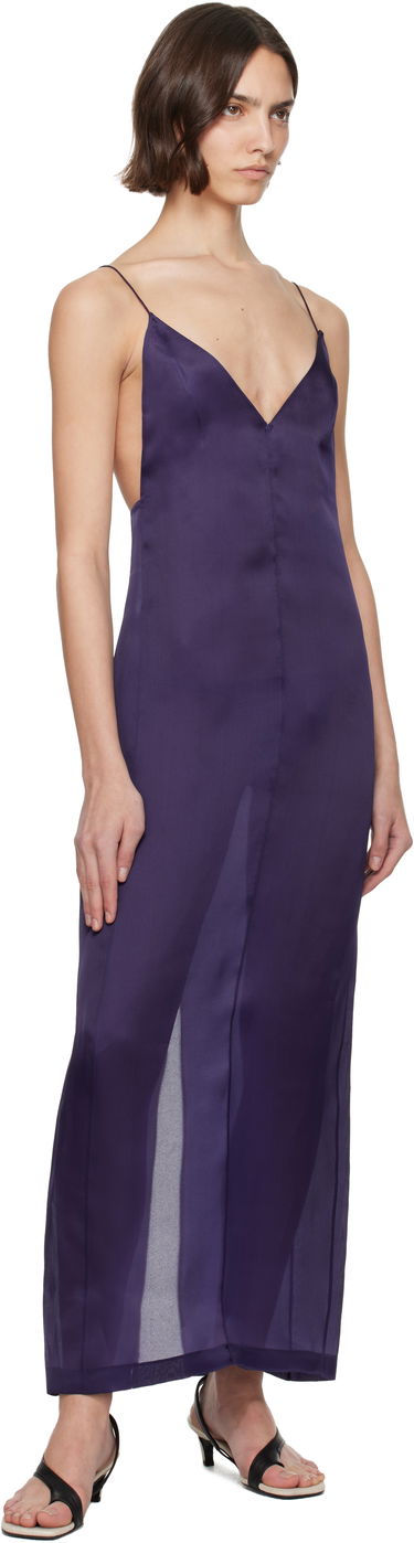 Kjole Khaite KHAITE Tulula Maxi Dress Lilla | 55043002, 3