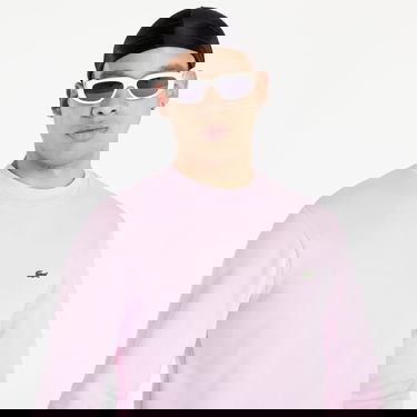 Sweatshirt Lacoste Sweatshirts Lyserød | SH9608 Z4H, 2