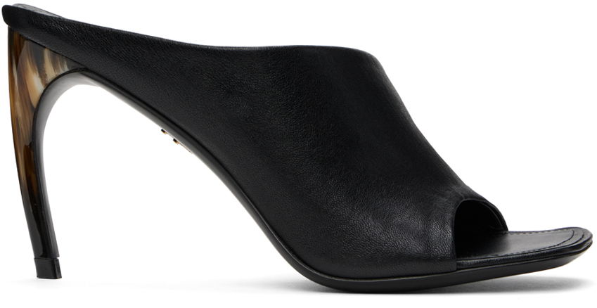 Tilbehør FERRAGAMO Ferragamo Curved Heeled Sandals Sort | 01I112 - 772928, 0