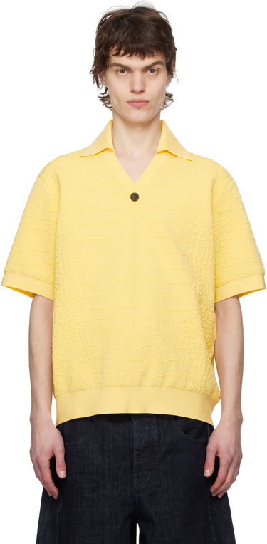 Sweater Jacquemus Jacquemus La Croisière 'The Scala' Polo Gul | 25E255KN527-2429, 0