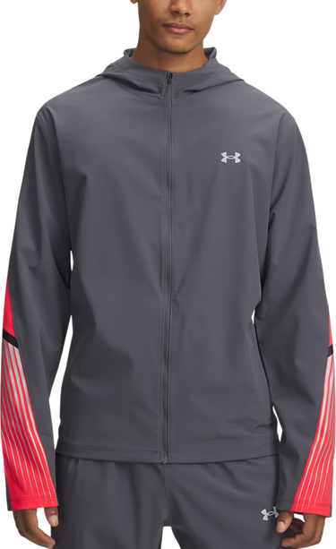 Jakke Under Armour UA Velociti Storm Hooded Jacket Grå | 6005900-025, 0