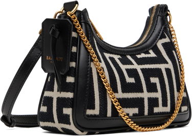 Håndtaske Balmain Balmain B-Army Shoulder Bag Sort | EN1BT920TJQY, 1