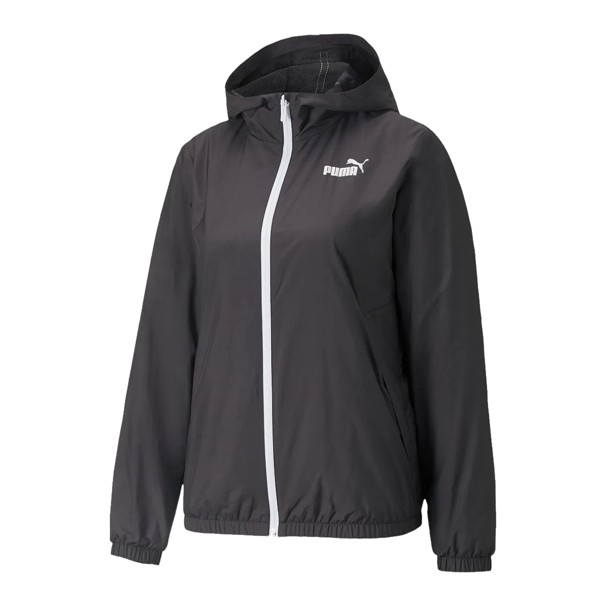Vindjakke Puma ESS Solid Hooded Windbreaker Sort | 847494-01, 0