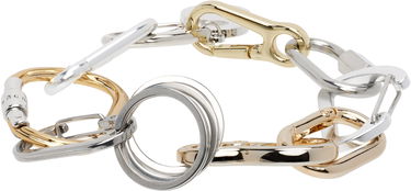 Armbånd sacai Sacai Carabiner Chain Bracelet with S Charm Metalisk | 25-01053S, 1