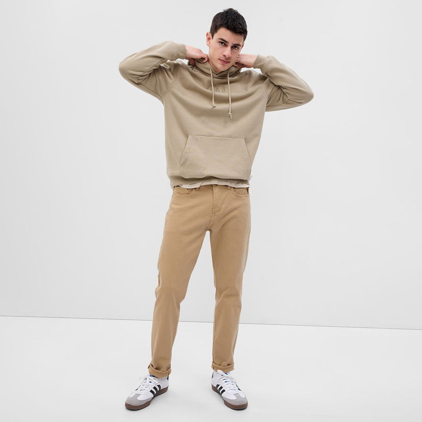 Jeans GAP Denim Pants Slim Cashew Crunch Beige | 595740-00