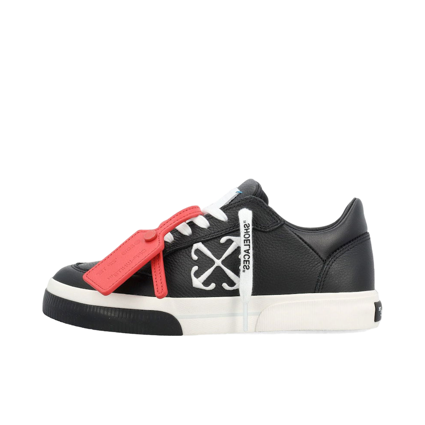 Sneakers og sko Off-White New Low Vulcanized Black White W Sort | OWIA288S24LEA0011001
