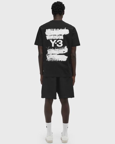 T-shirt Y-3 Graphic Short Sleeve T-Shirt Sort | JN4879, 4