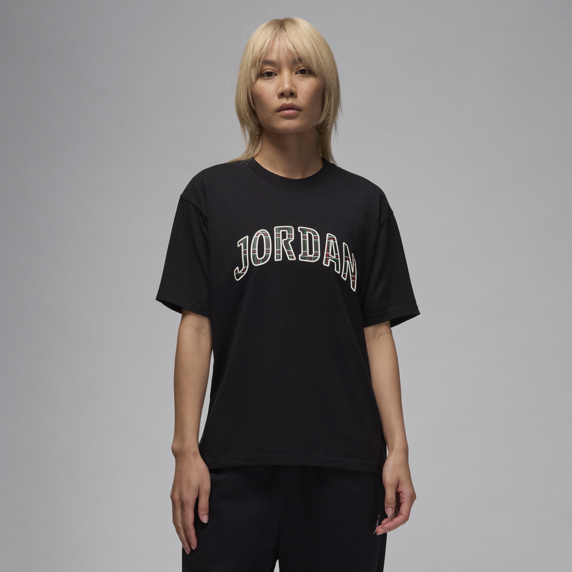 T-shirt Jordan Black Graphic T-Shirt Sort | FV7212-010