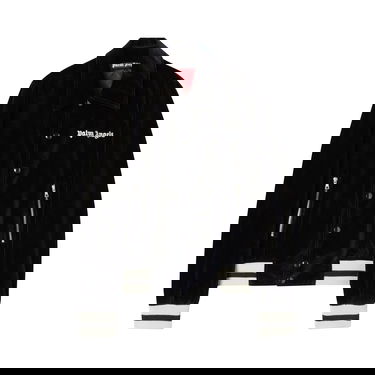 Jakke Palm Angels Sunday Life Is Palm Baseball Jacket Sort | PMEA229F22FAB0014903, 1