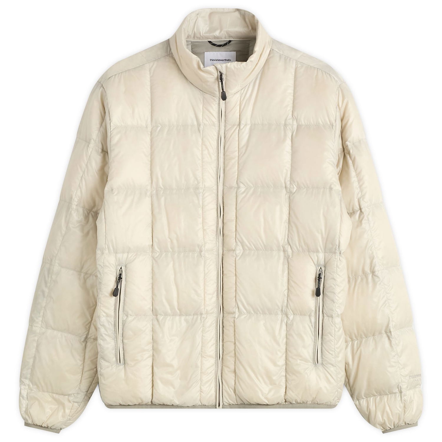 Jakke thisisneverthat PERTEX Light Down Jacket Beige | TN253OOWHS10-STN, 0