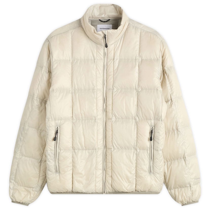 Jakke thisisneverthat PERTEX Light Down Jacket Beige | TN253OOWHS10-STN
