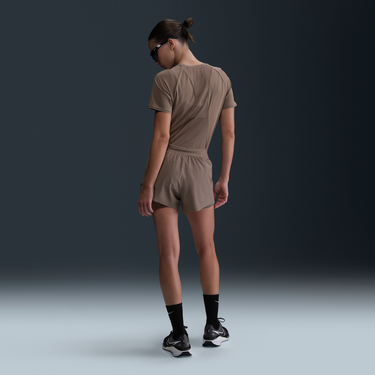 Shorts Nike Swift Dri-FIT 2-in-1 Mid-Rise Running Shorts Brun | HJ5376-233, 2