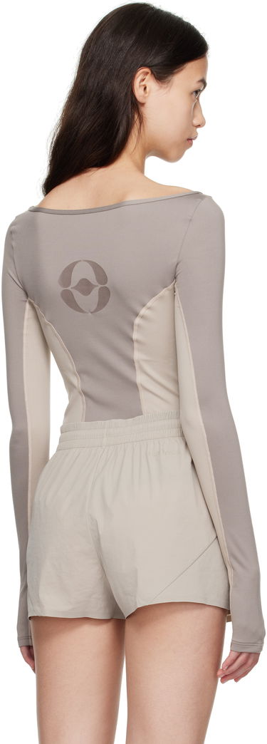 Krop On Running FKA twigs Edition Studio Long Sleeve Top Beige | 1WF11623318, 2
