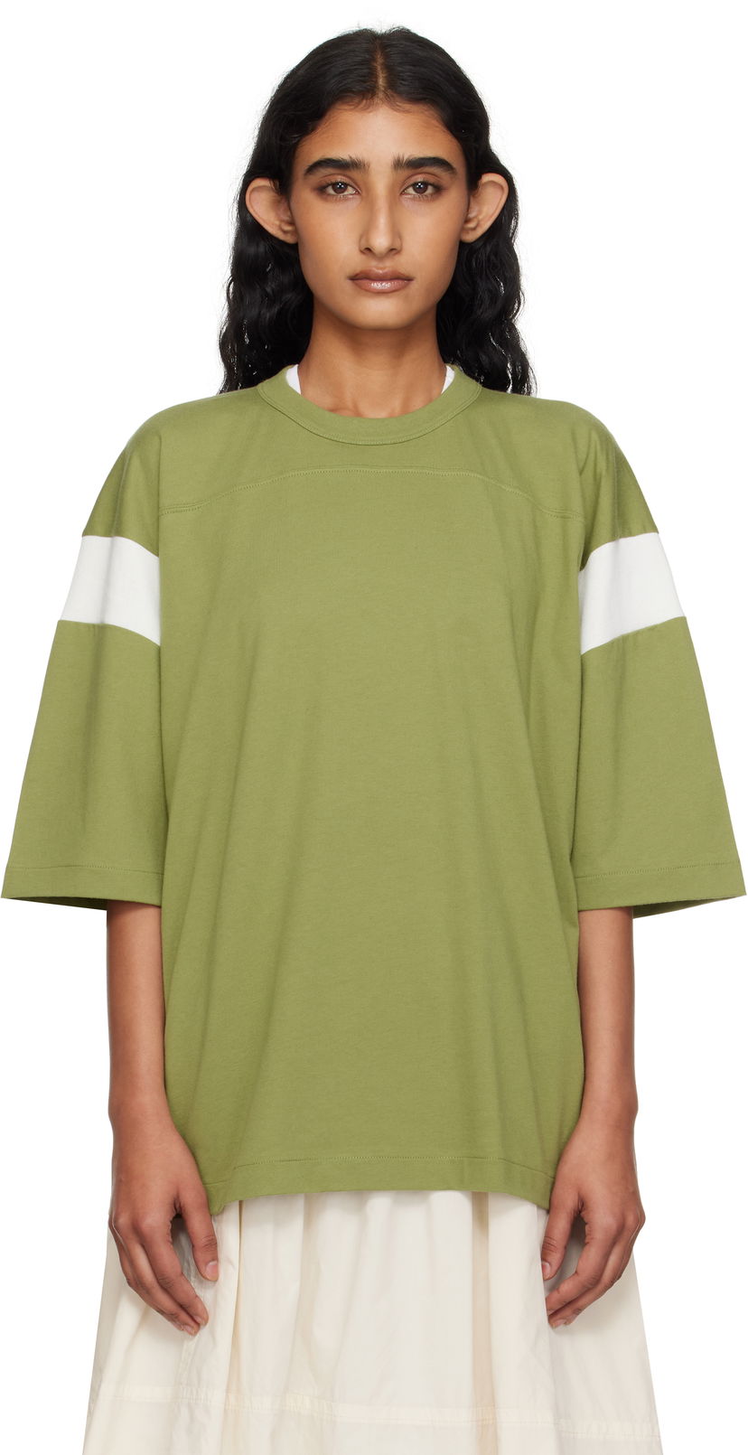 T-shirt YMC YMC Skate T-Shirt Grøn | Q6YMA