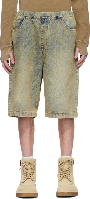 Shorts Entire Studios Entire Studios Spar Denim Shorts Gul | ESU-S25-11008-SW, 0