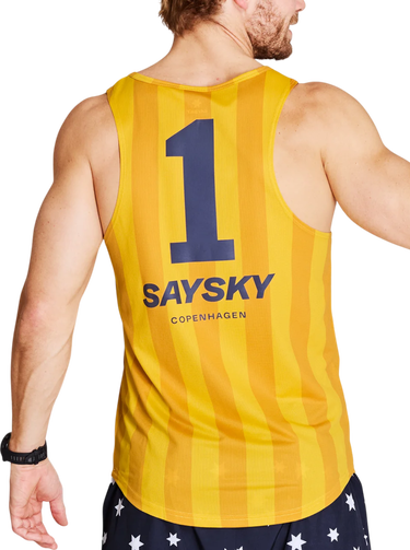 Tanktop Saysky Saysky Stripe Combat Singlet Gul | nmrsi31c-008, 1