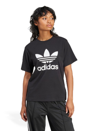 T-shirt adidas Originals Trefoil Regular T-Shirt Sort | IR9533