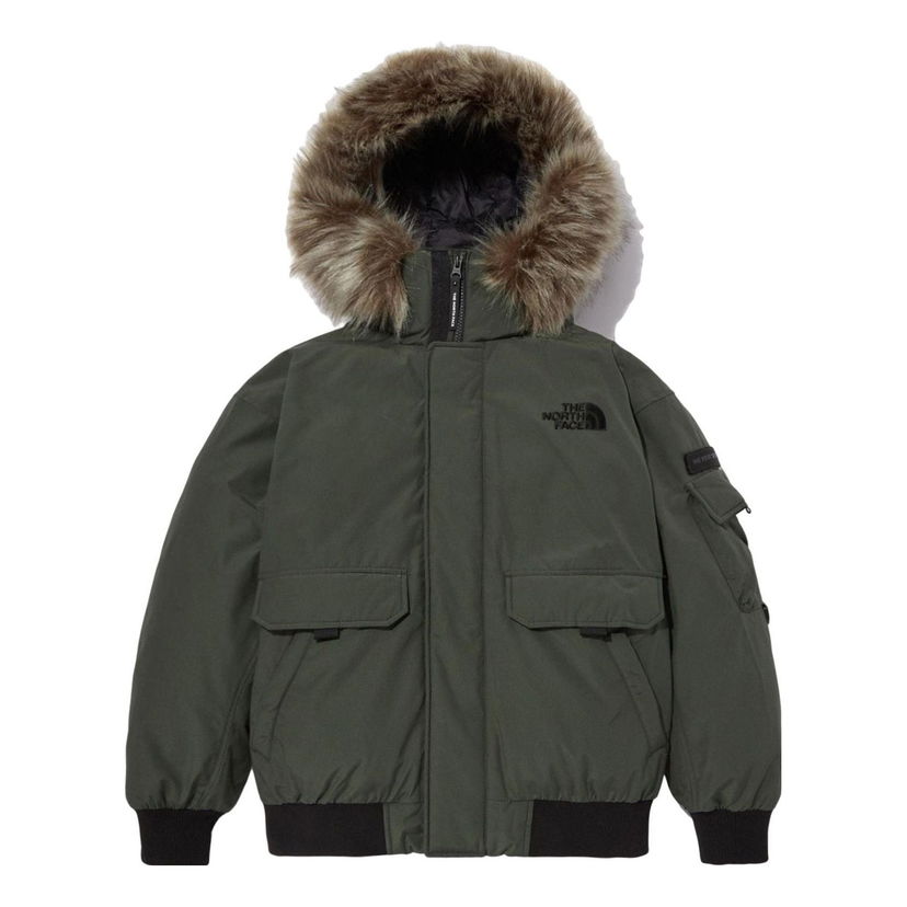 Bomberjakke The North Face Polar Air Down Bomber Jacket Grøn | NJ1DN86B