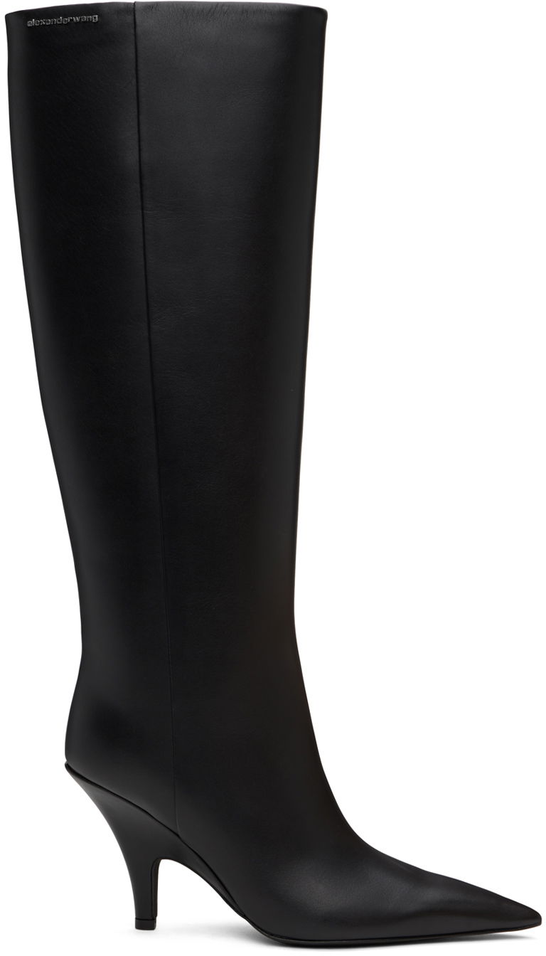 Frakker Alexander Wang Alexander Wang Diablo Kitten Heel Boots Sort | 30324B038, 0