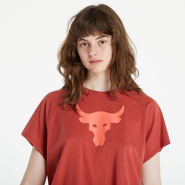 T-shirt Under Armour Project Rock Bull Rød | 1369962-635, 2
