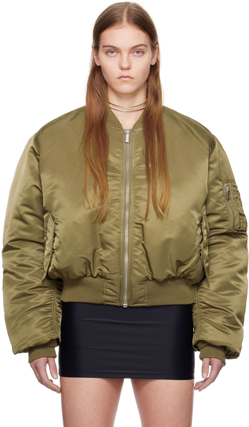 Bomberjakke VETEMENTS Alpha Industries Edition Reversible Bomber Jacket Grøn | VL20JA100O