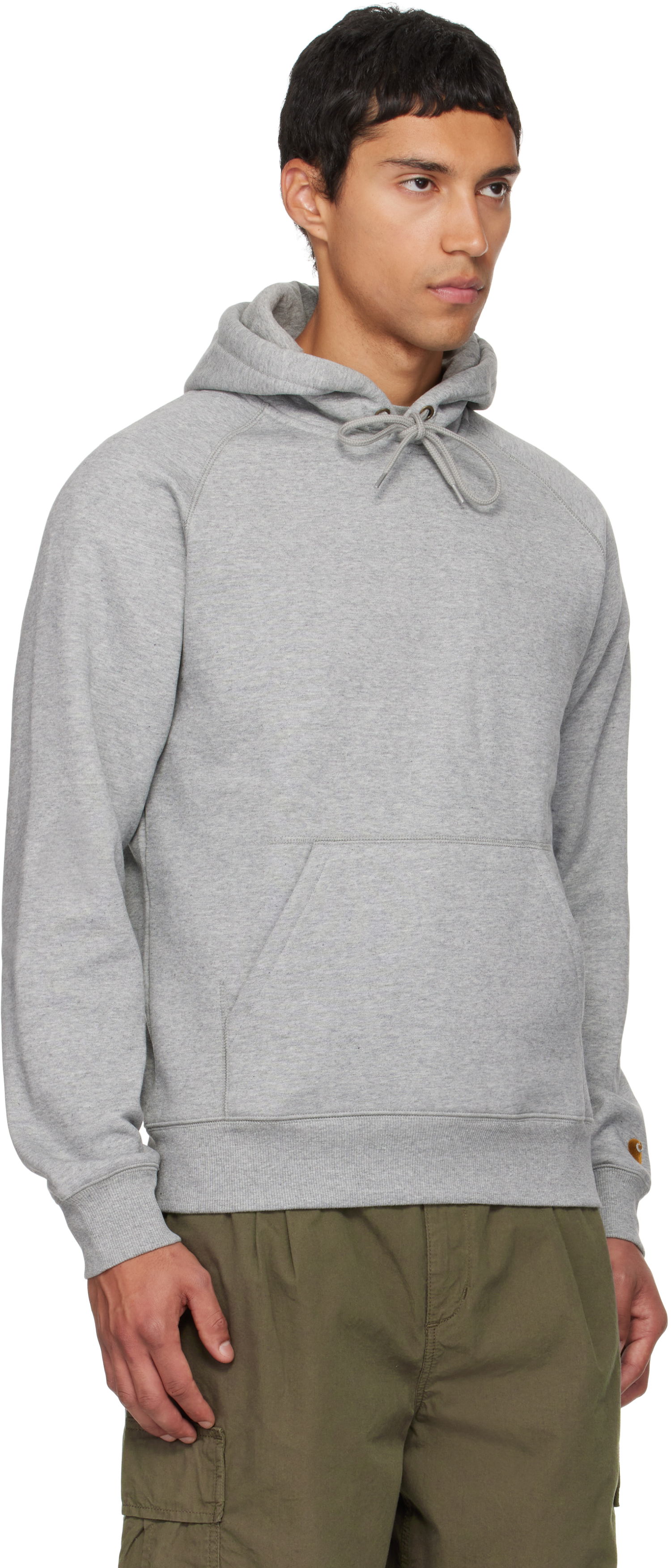 Sweatshirt Carhartt WIP Work In Progress Chase Hoodie Grå | I033661, 1