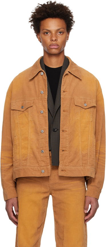 Jakke We11done We11done Oversized Corduroy Jacket Orange | WD-DJ3-22-388-U-CM, 0