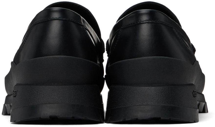 Tøj Solid Homme Solid Homme Leather Loafers Sort | S243SU01, 1