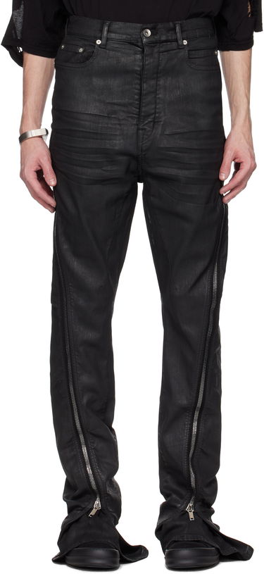 Jeans Rick Owens Rick Owens DRKSHDW Hollywood Bolan Banana Jeans Sort | DU01E3363 SBW, 0