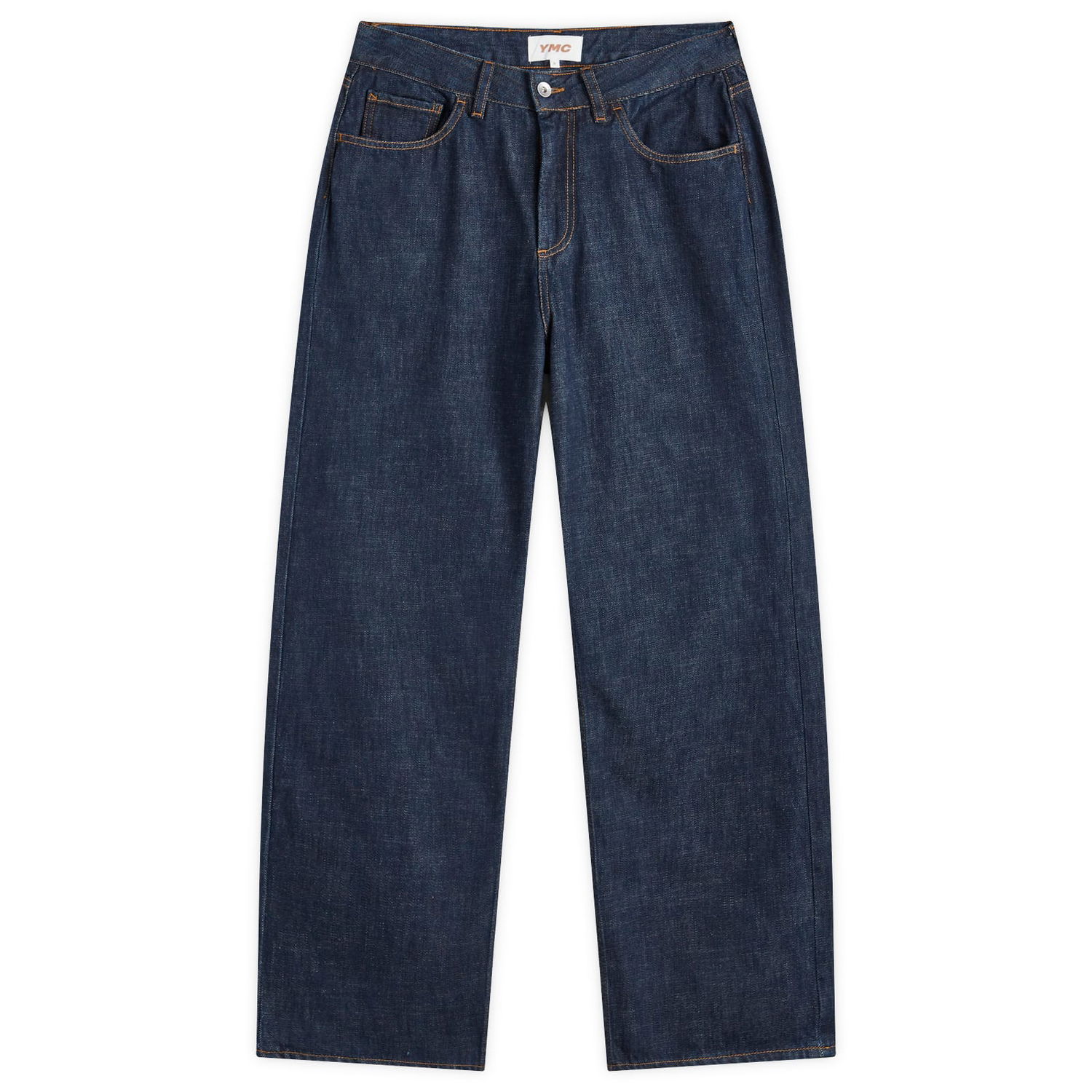 Jeans YMC Earth Silver Jean Blå | Q4AZH-INDIGO, 1