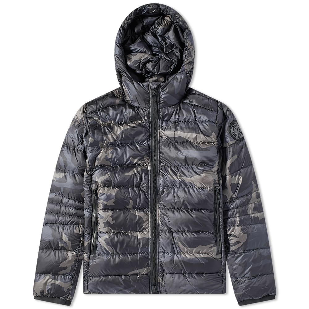 Puffer jakke Canada Goose Black Disc Crofton Hoody Sort | 2227MBP-510, 0