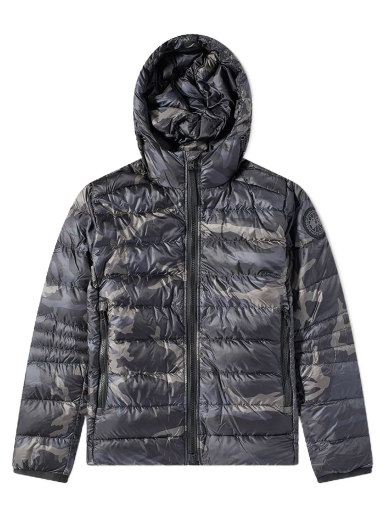 Puffer jakke Canada Goose Black Disc Crofton Hoody Sort | 2227MBP-510