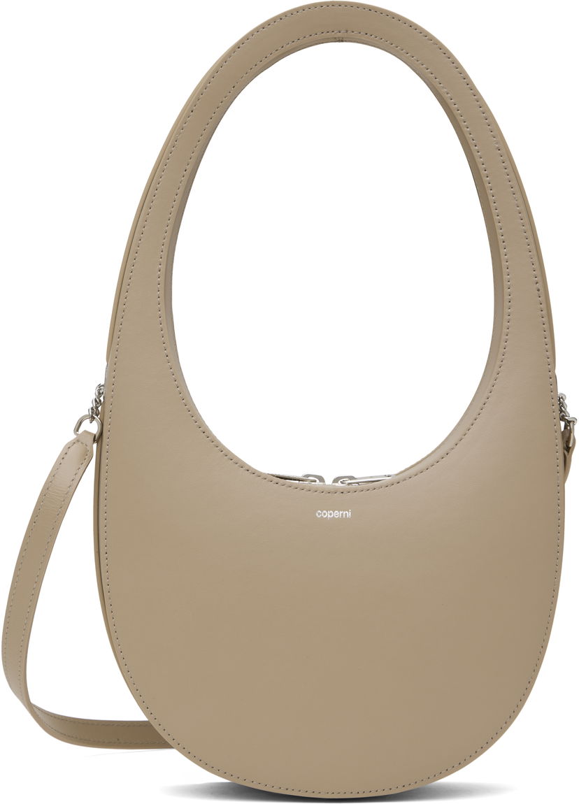 Håndtaske Coperni Coperni Swipe Crossbody Bag Beige | COPBA38F6012