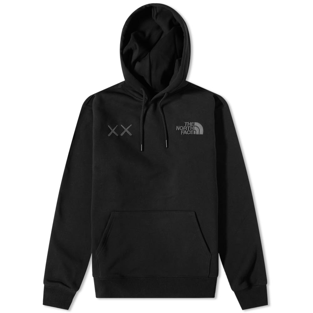 Sweatshirt The North Face KAWS Collaboration Hoodie Sort | NF0A7WLI-JK3, 0