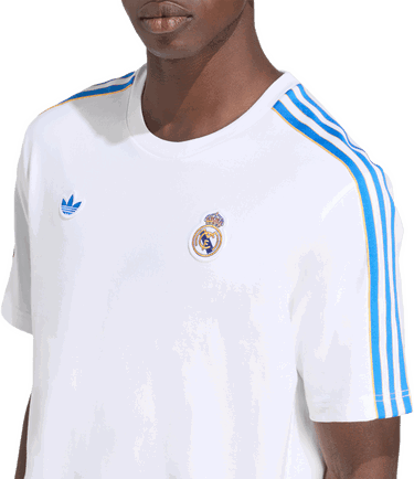 T-shirt adidas Originals Real Madrid Icon T-Shirt Hvid | jn3064, 3